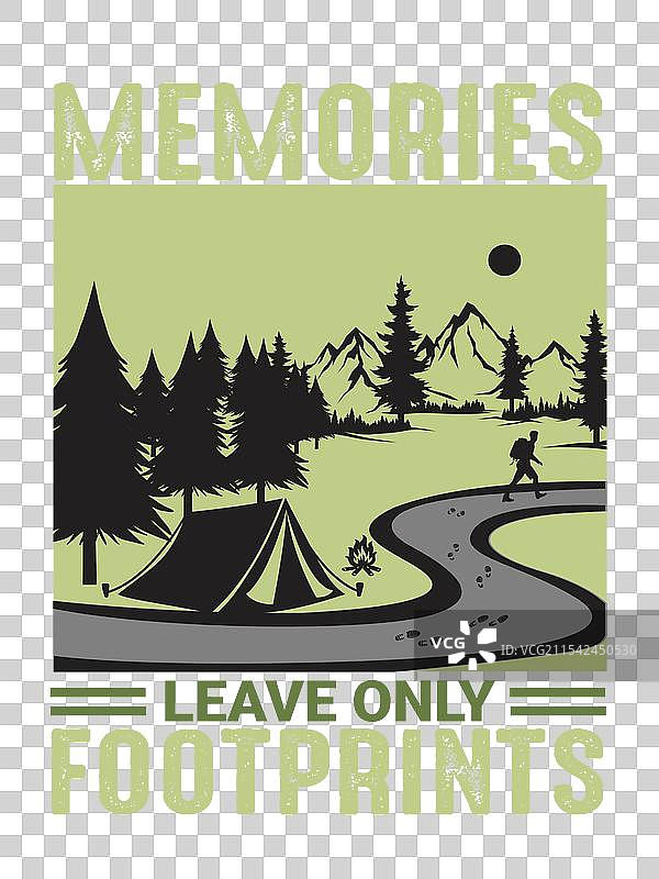 探索户外露营服装T恤图片素材