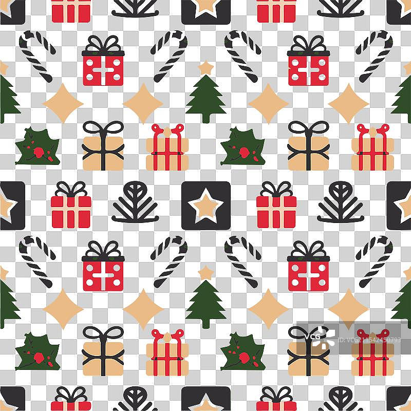 圣诞图标图案集图片素材