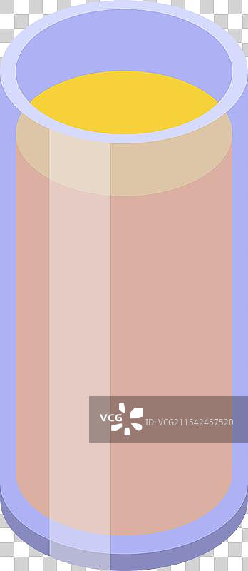 装有新鲜榨苹果汁的玻璃杯图片素材