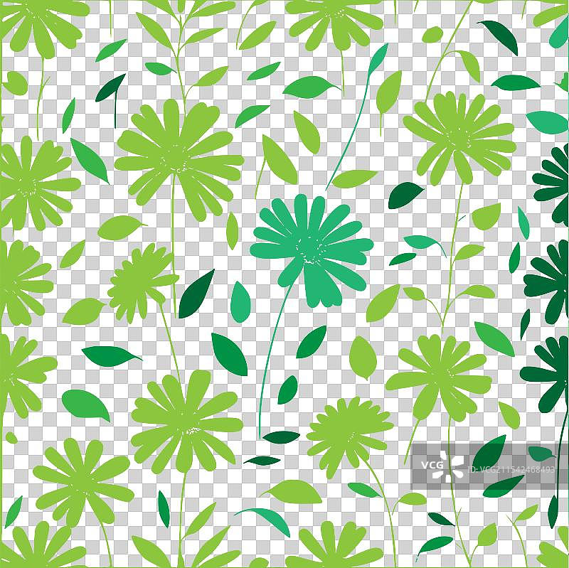 马鞭草花图案抽象无缝色彩图片素材