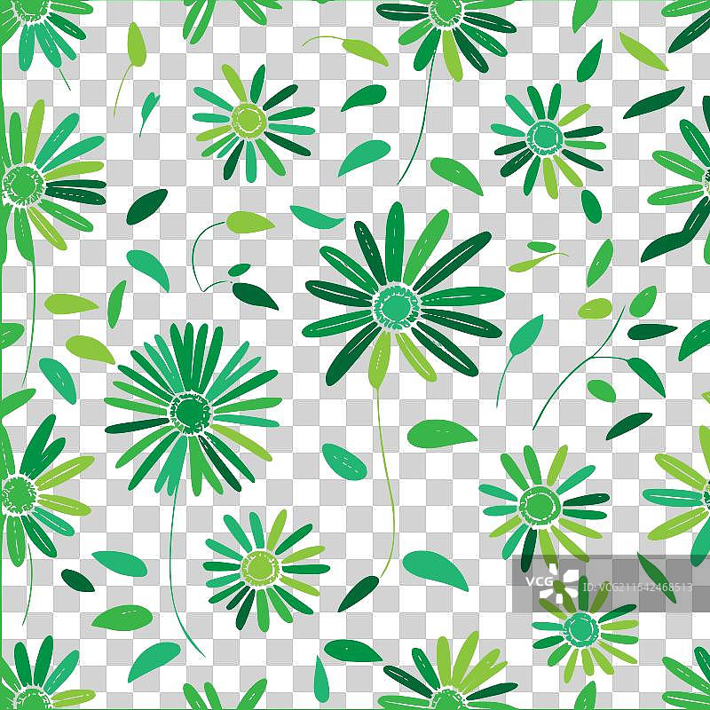 马鞭草花图案抽象无缝色彩图片素材