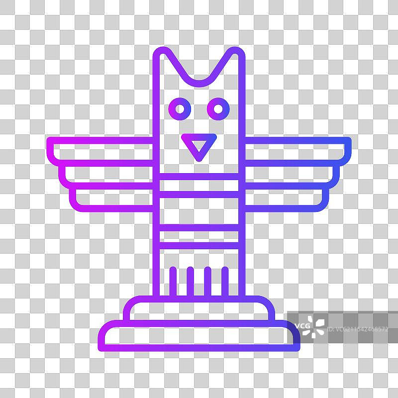 抓住这个创意设计的图腾图标图片素材