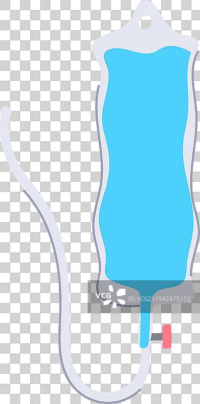 输液IV滴注袋卡通图案图片素材