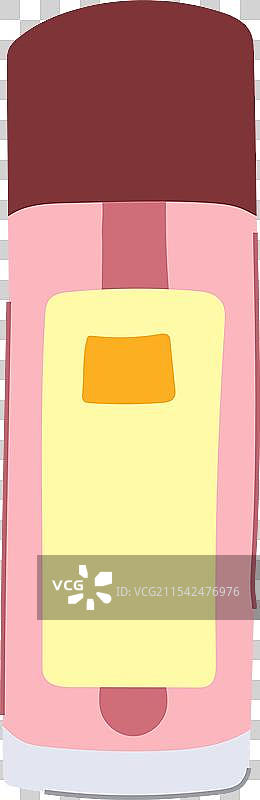 烟酰胺精华护肤卡通图片素材