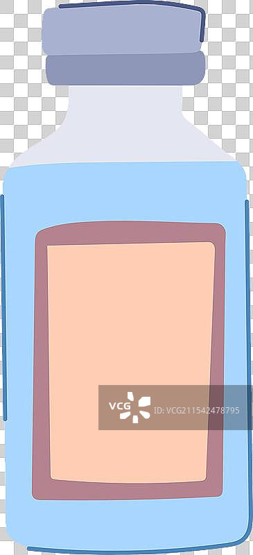 卡通药物疫苗瓶图片素材