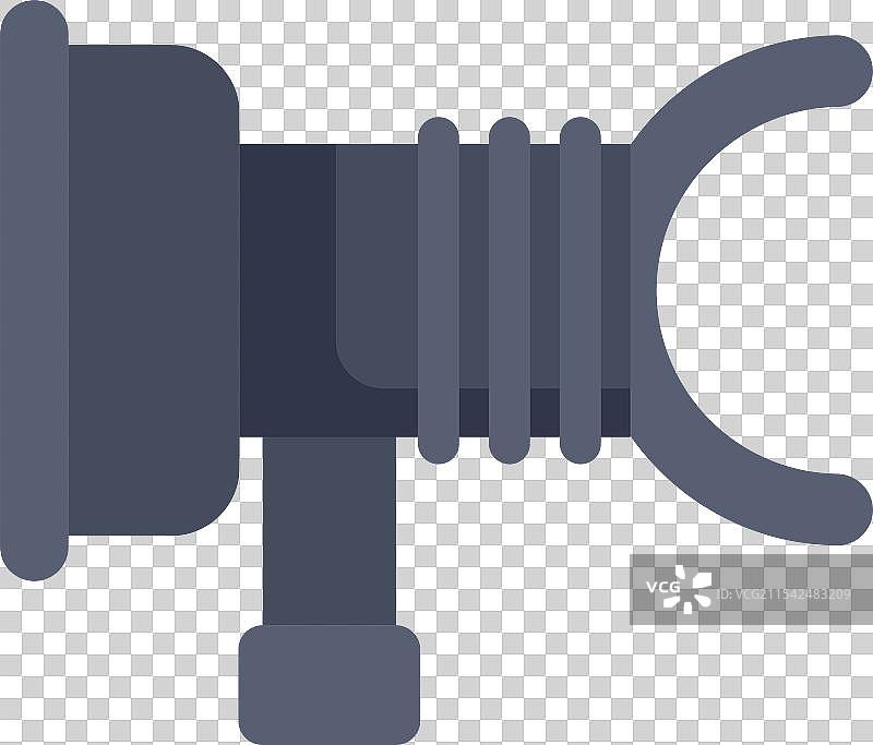 安全呼吸的潜水二级调节器图片素材