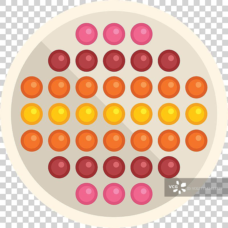 五彩泡泡的减压波波玩具图片素材