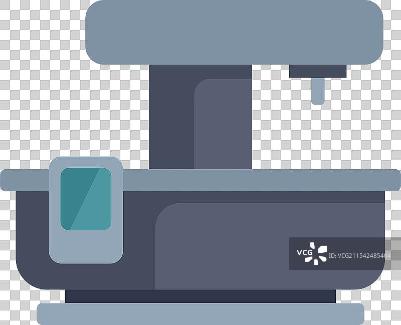 现代医学扫描仪器用于身体检查图片素材