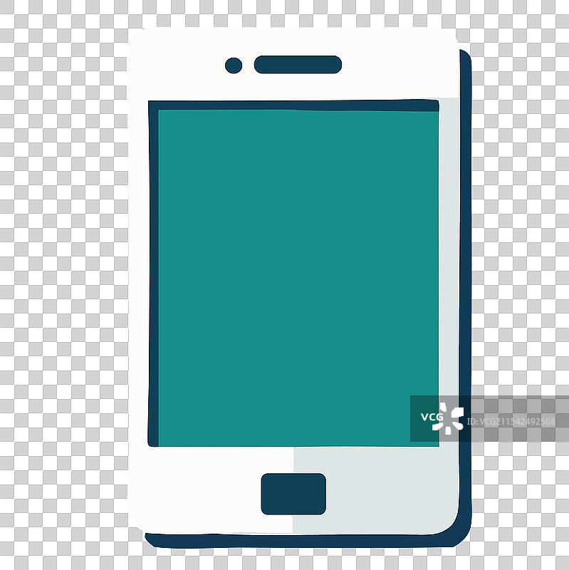 简单的智能手机图标图片素材