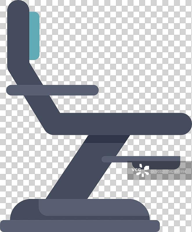 现代可调节液压理发椅图片素材