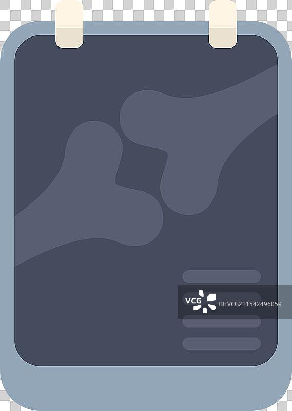 X光医学扫描显示人类骨骼图片素材