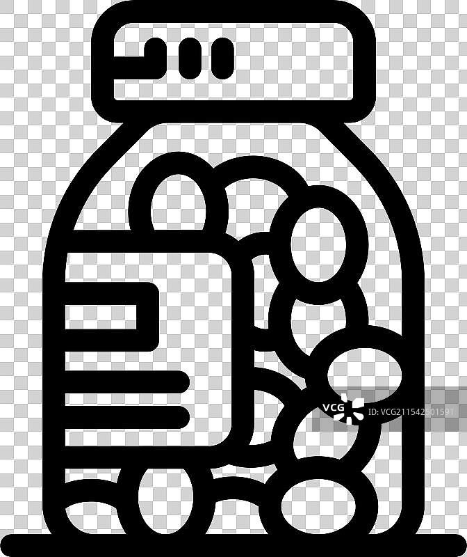 含有处方药丸的药瓶图片素材