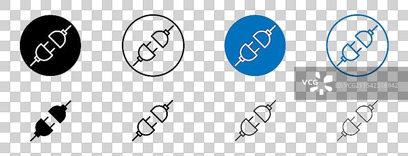 插件矢量图标集图片素材