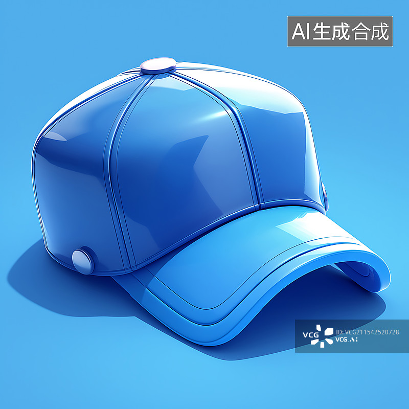 【AI数字艺术】节日氛围感元素鸭舌帽图片素材