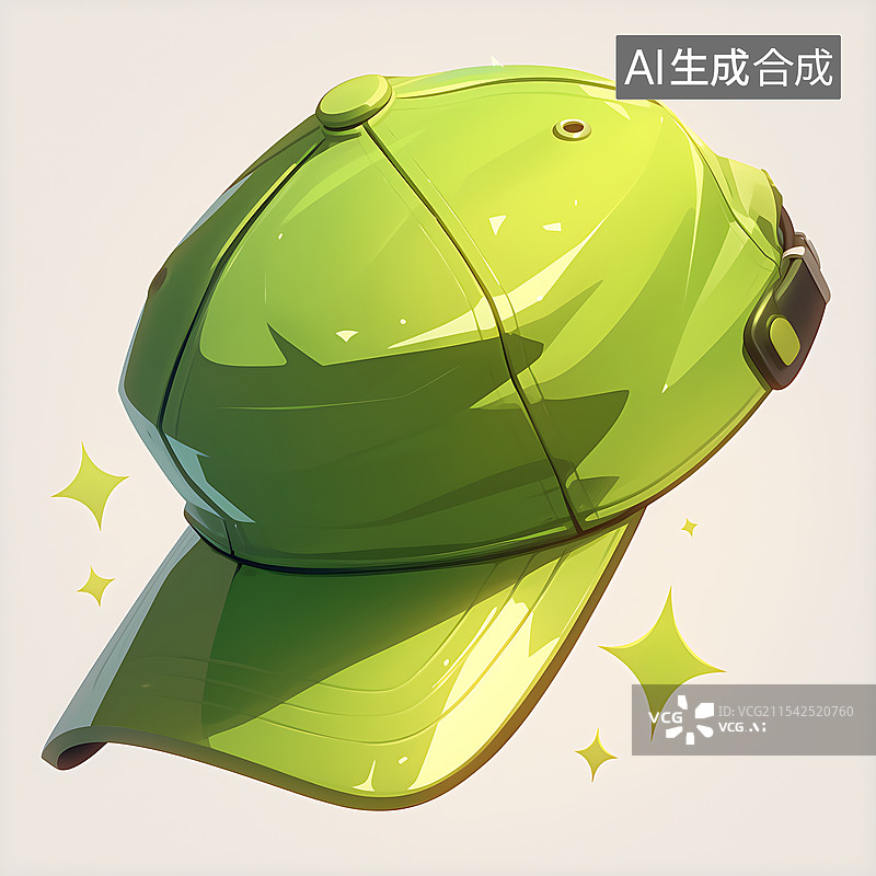 【AI数字艺术】节日氛围感元素鸭舌帽图片素材