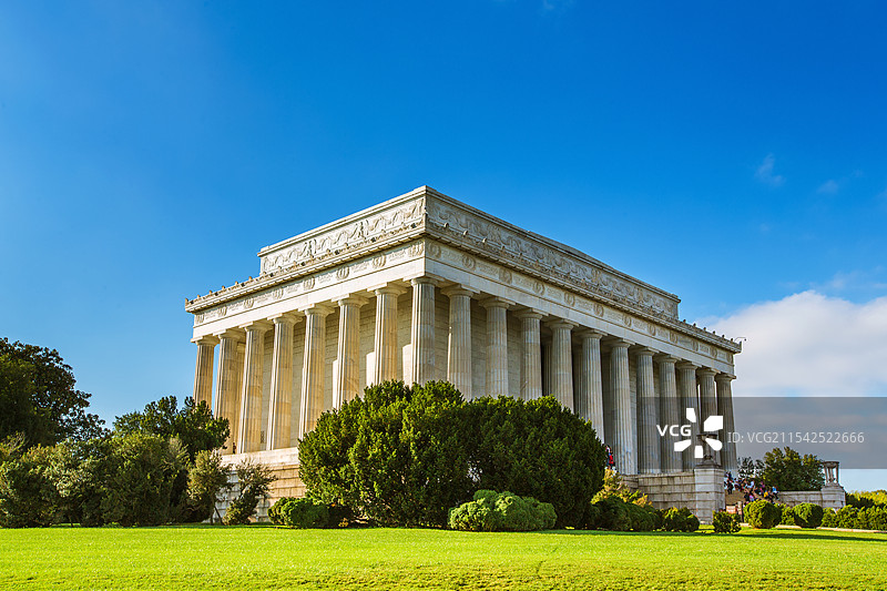 美国华盛顿林肯纪念堂图片素材