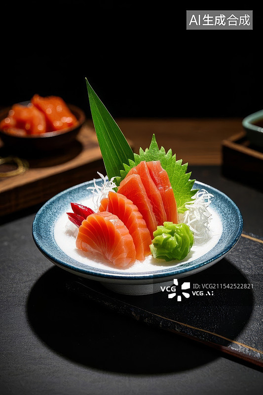 【AI数字艺术】刺身 日料图片素材
