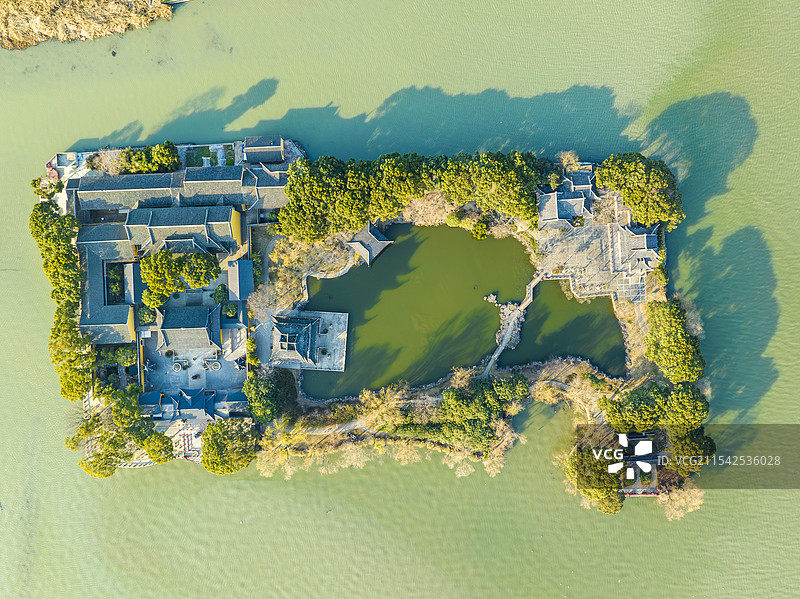 罗星洲，同里古镇，苏州图片素材