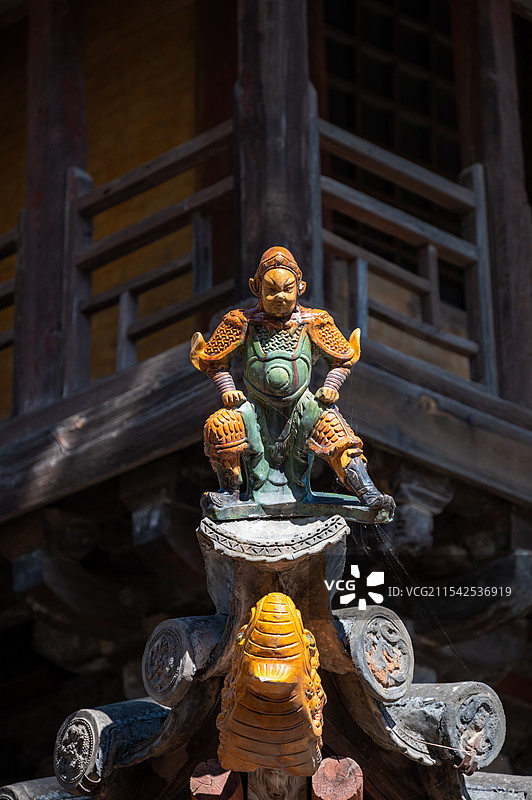 陵川县 西溪二仙庙 梳妆楼图片素材