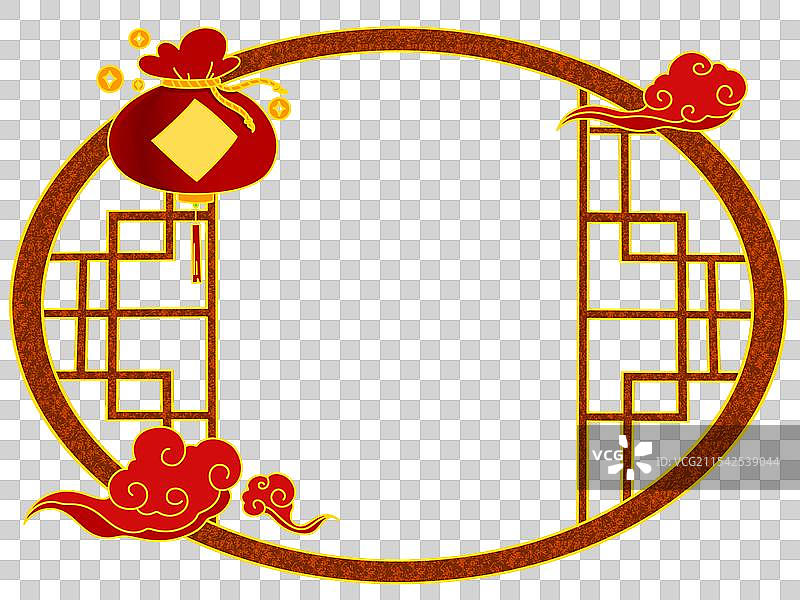 烫金边框图片素材