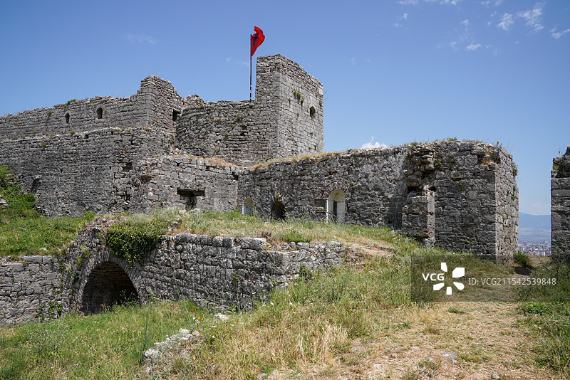 阿尔巴尼亚 斯库台 Rozafa Castle 城堡 要塞图片素材