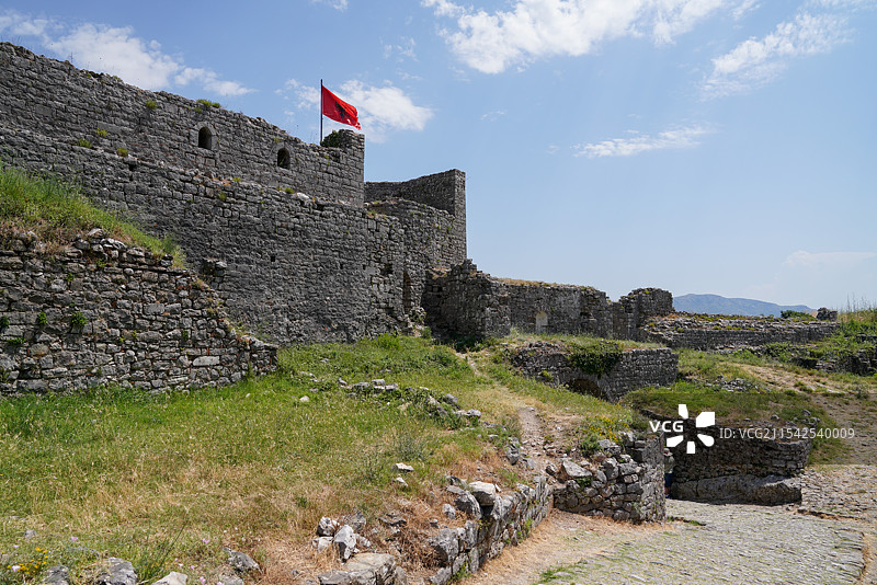 阿尔巴尼亚 斯库台 Rozafa Castle 城堡 要塞图片素材
