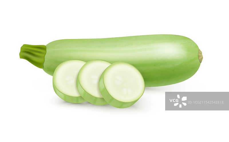 美味的有机南瓜或西葫芦图片素材