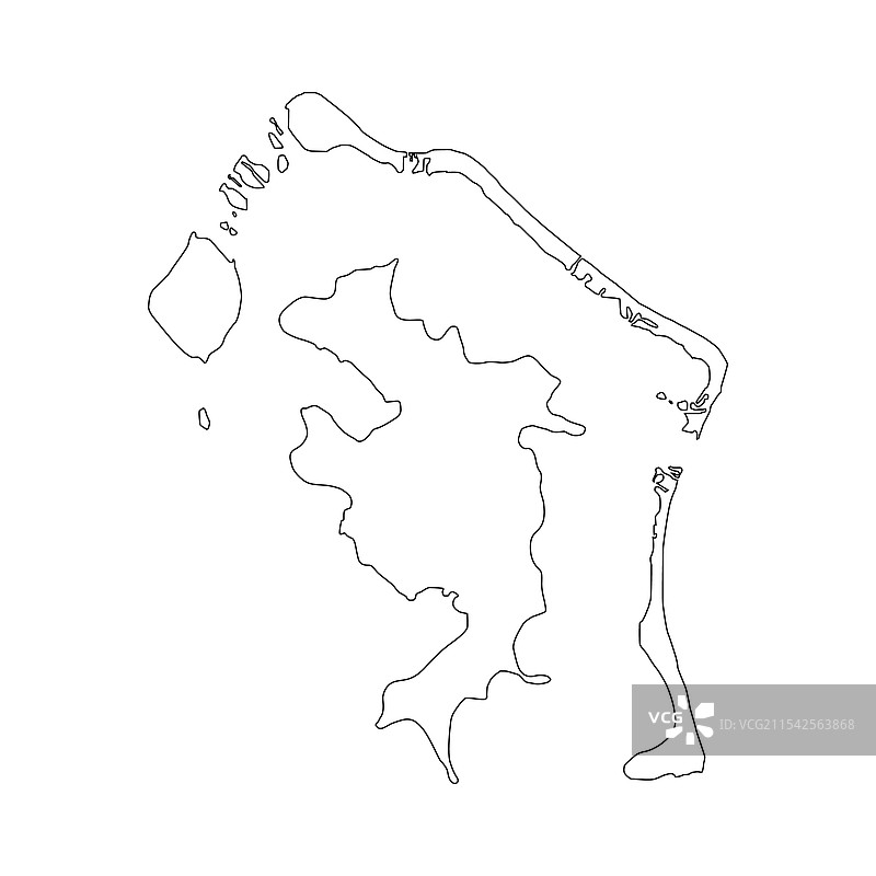 博拉博拉岛地图图标图片素材