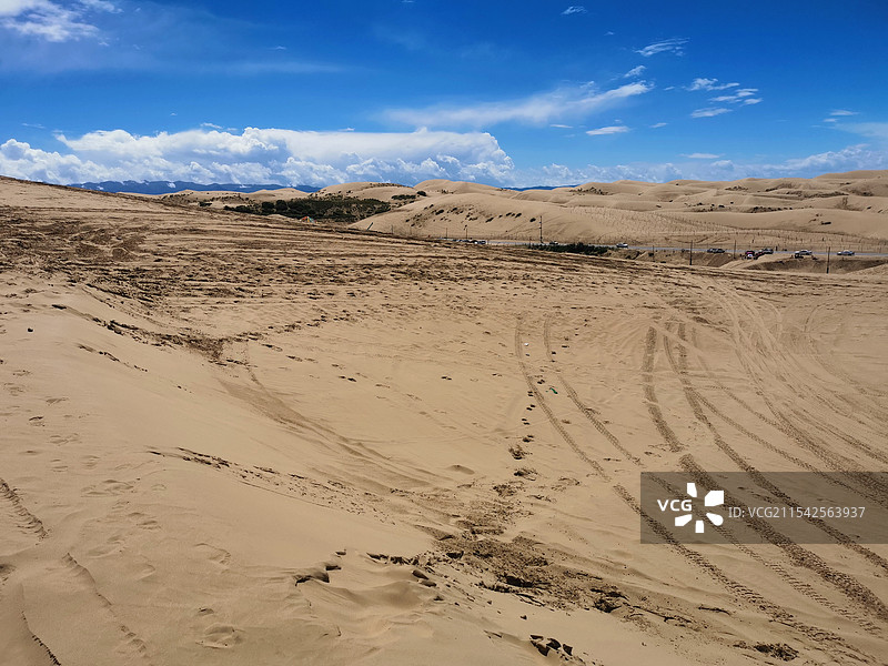 青海湖金沙湾图片素材