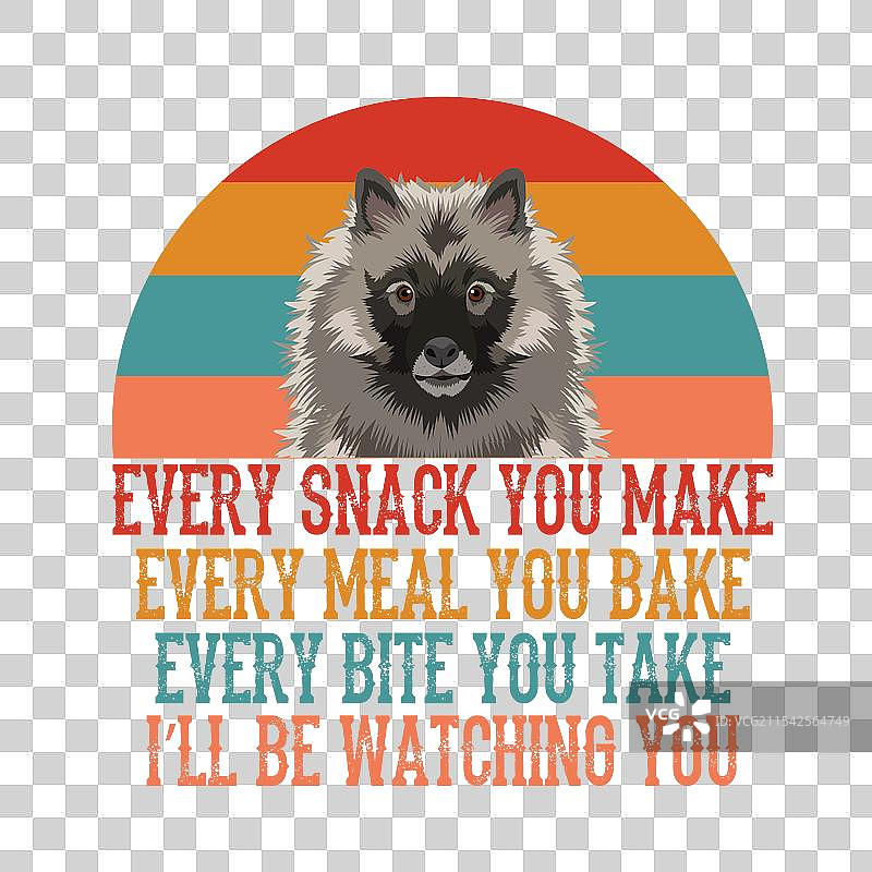 你制作的每一种小吃，每一件凯恩犬T恤图片素材