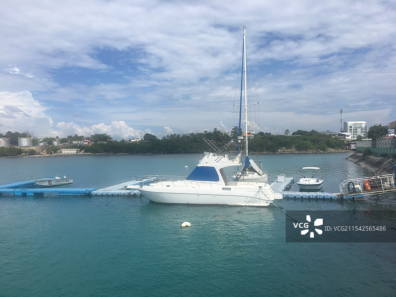 塔比拉兰码头的午后图片素材