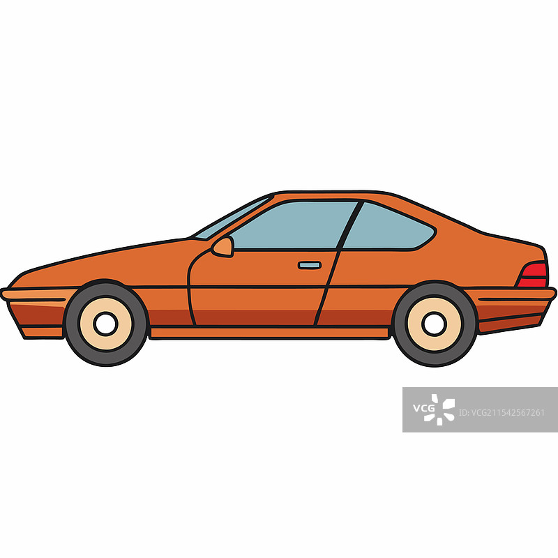 宝马汽车扁平设计图片素材