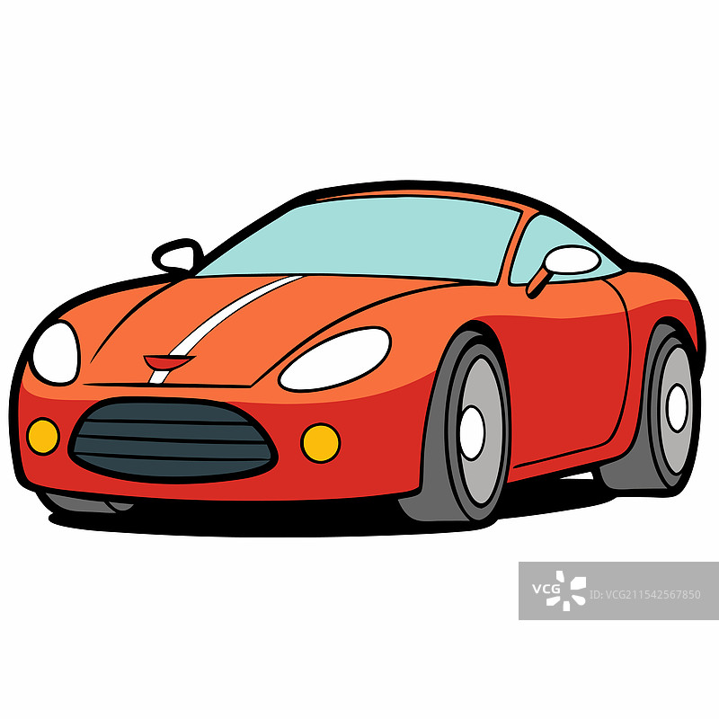 阿斯顿·马丁汽车扁平设计图片素材