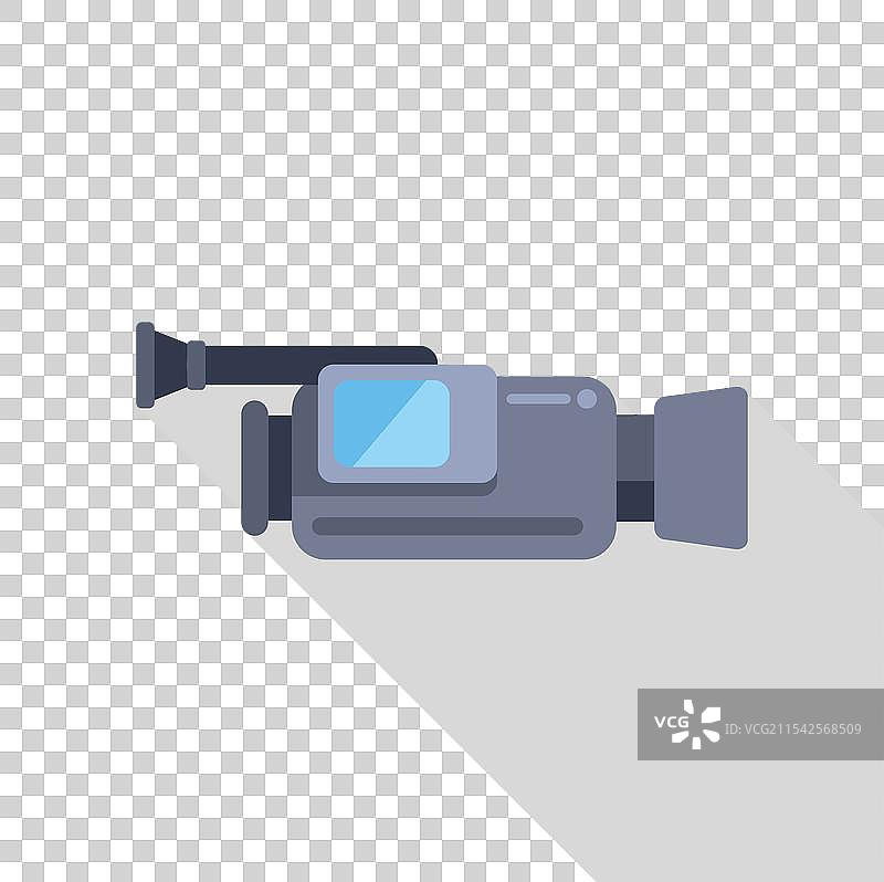 专业数字摄像机录制视频图片素材