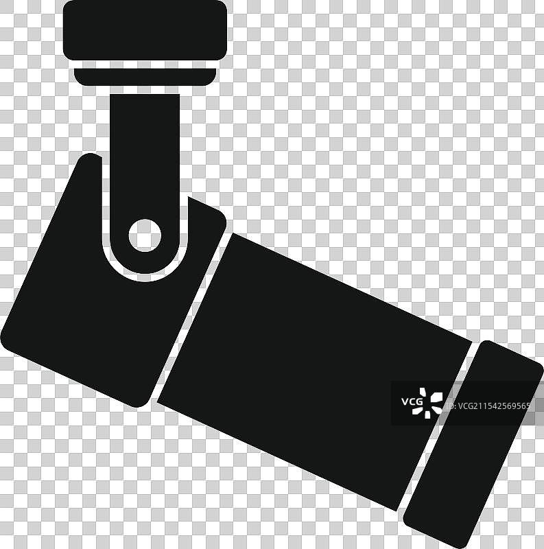 向下照射的聚光灯图标图片素材