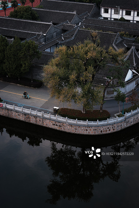 南通如皋街景定慧禅寺图片素材