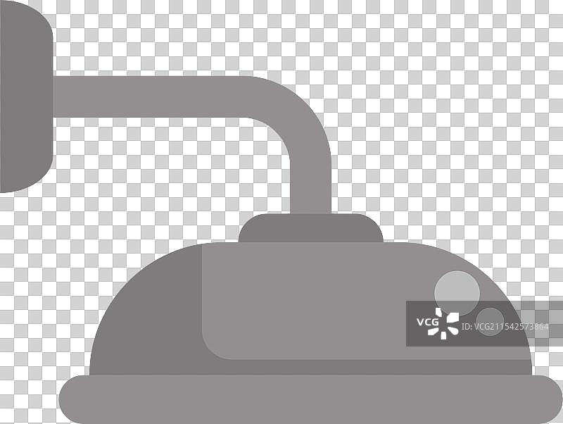 工业吊灯悬挂并照亮空间图片素材