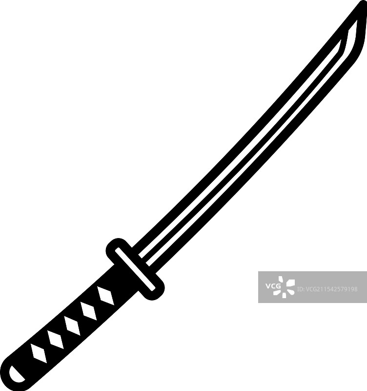 一把武士刀图片素材