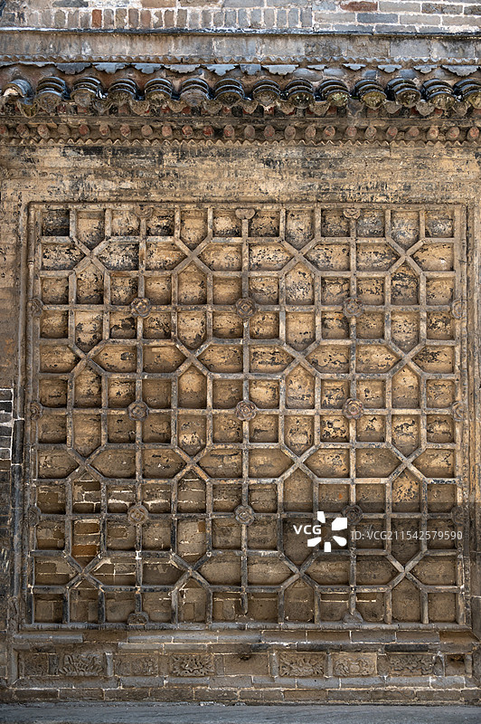 天官王府 樊家庄园 影壁墙图片素材