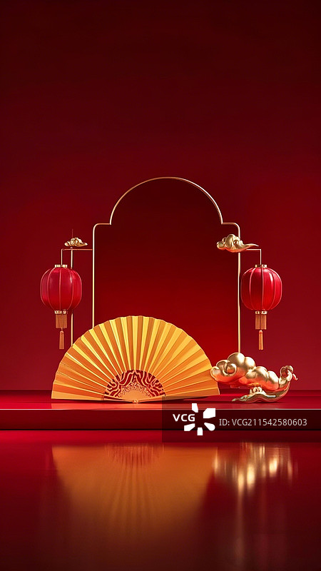 中国传统节日春节贺卡素材图片图片素材