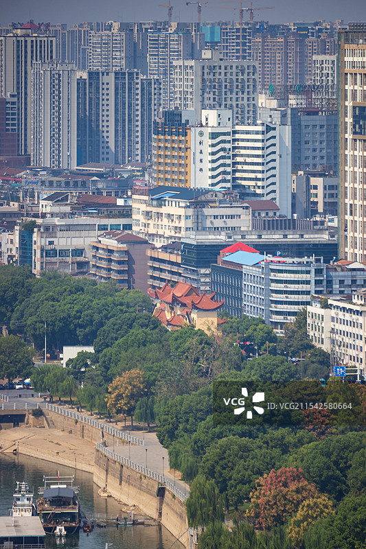 常德市武陵区常德诗墙旅游景区-春申阁图片素材