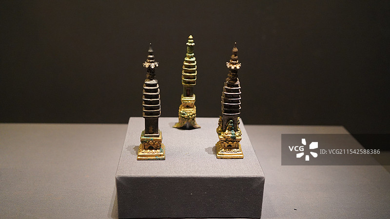 昆明云南省博物馆宗教文物展图片素材