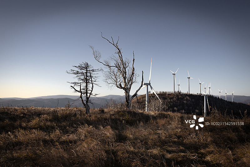 雪乡深秋图片素材