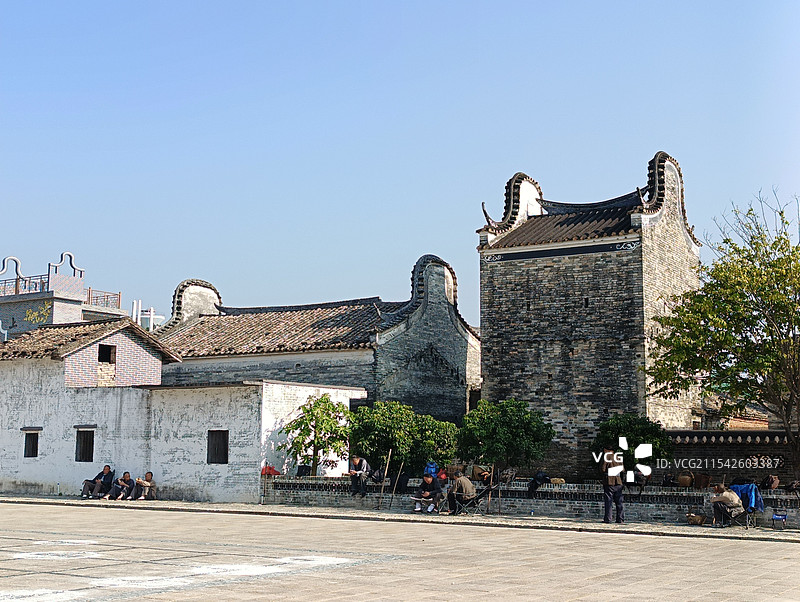 广东清远佛冈县龙山镇上岳古村图片素材