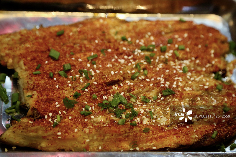 烧烤茄子图片素材