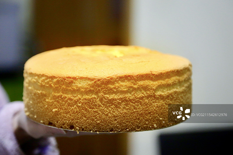 家庭烘培蛋糕胚图片素材