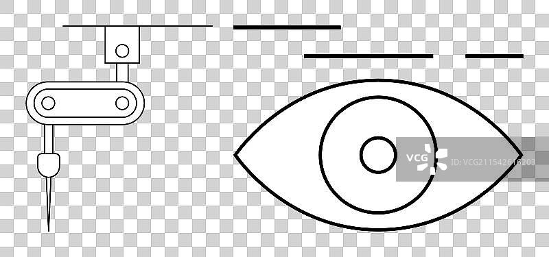医疗技术 - 机器人手术和图片素材