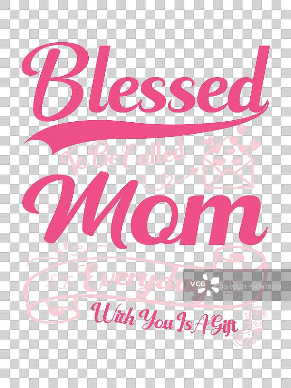 母亲节T恤：妈妈的爱是我的超能力图片素材