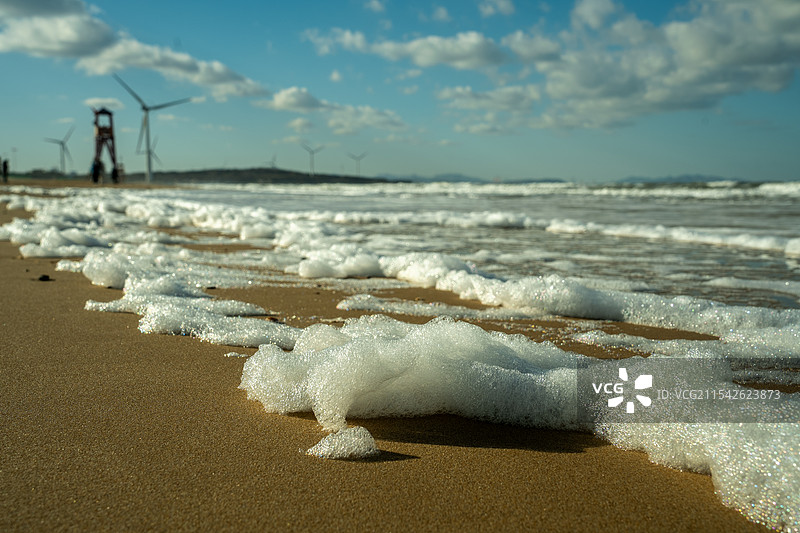泡沫海图片素材