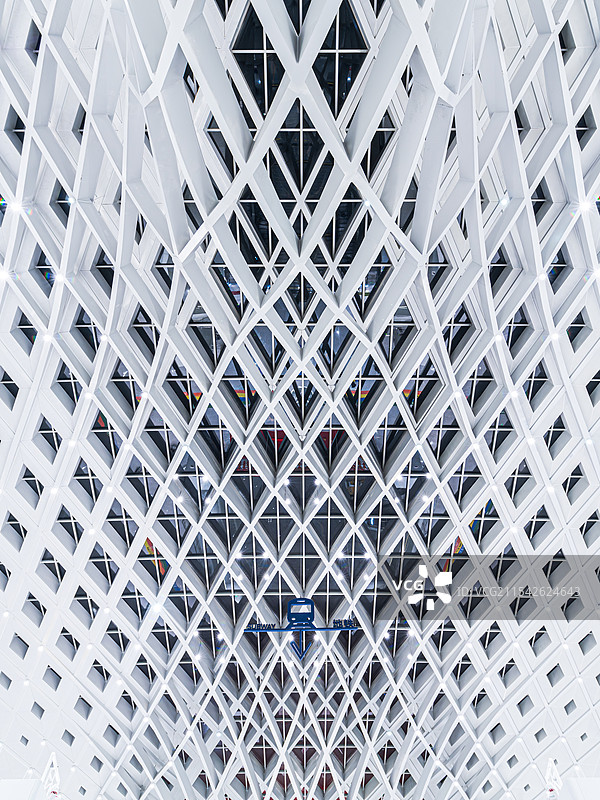 北京朝阳站空间拍摄图片素材